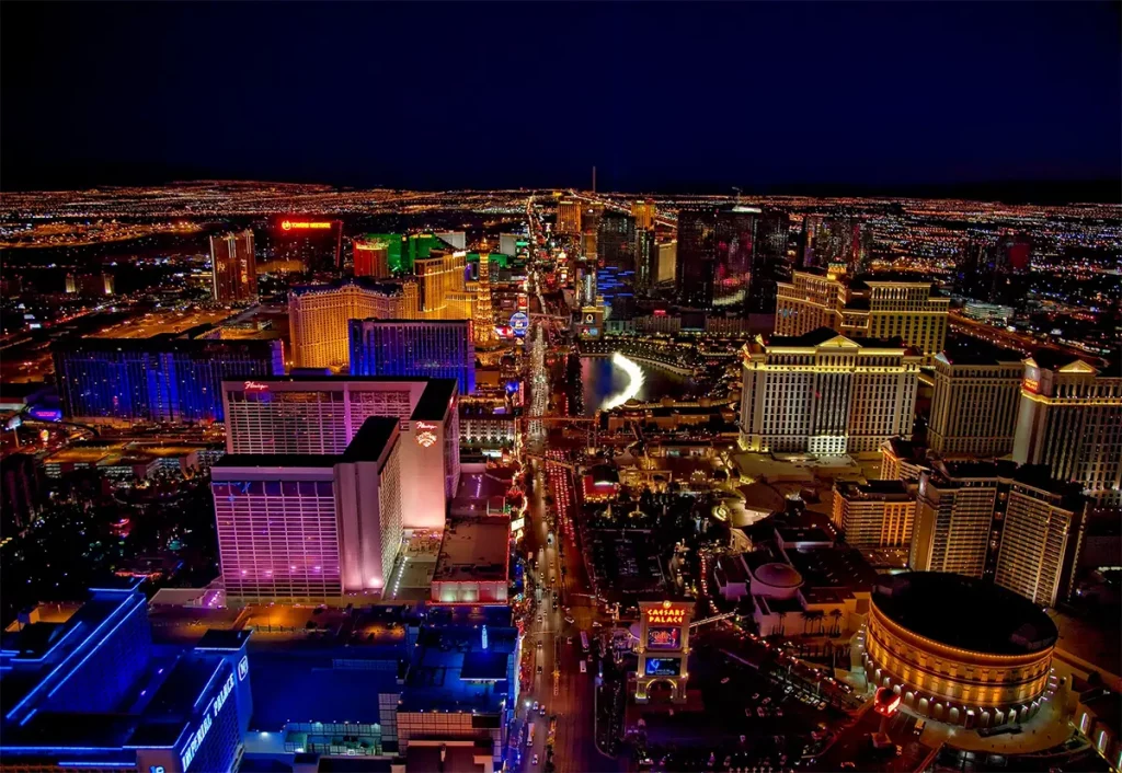 Las Vegas Strip au Nevada – États-Unis