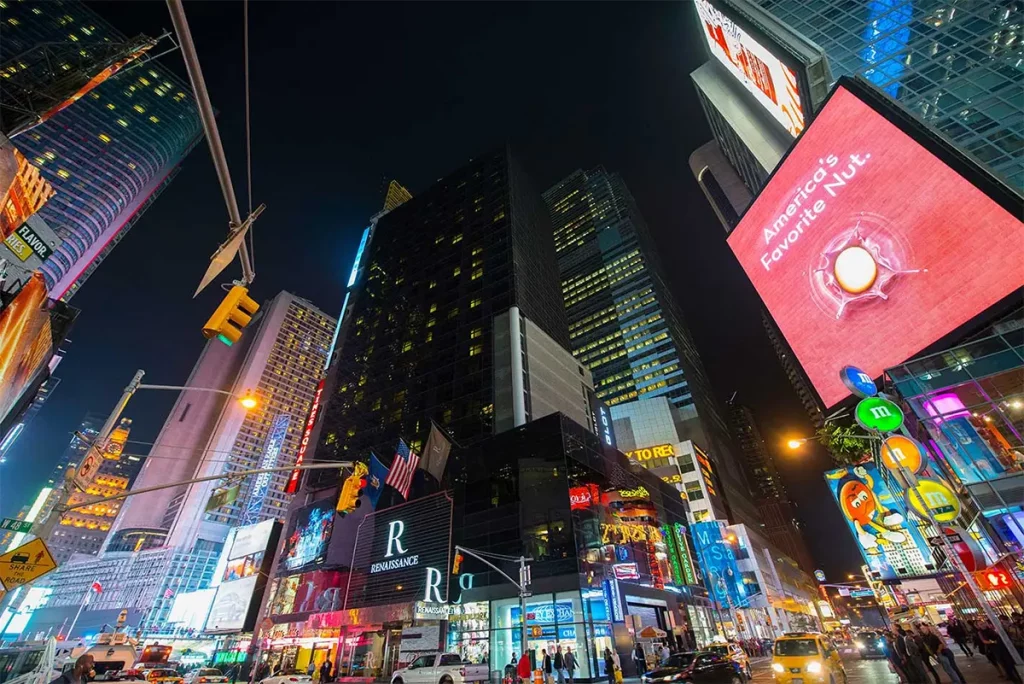 Times Square à New York City – États-Unis